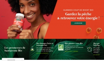 Santarome Bio, fournisseur de compléments alimentaires bio