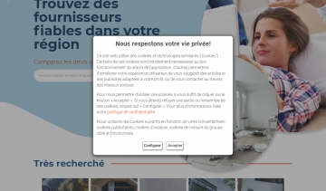 Plateforme belge de référence pour trouver un professionnel dans votre région