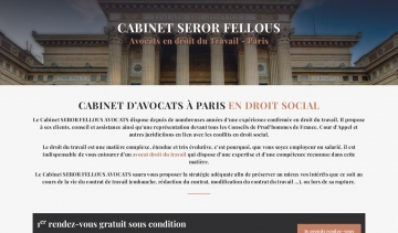 Seror Fellous Avocats, cabinet d'avocats en droit du travail à Paris