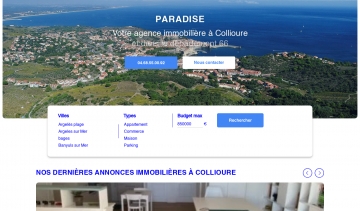 Paradise Collioure, agence immobilière à Pyrénées-Orientale