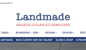 Landmade : la boutique référence des objets utiles et familiers