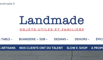 Landmade : la boutique référence des objets utiles et familiers