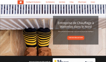 Rotsaert & Brancato : entreprise de chauffage à Wattrelos dans le Nord