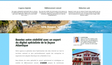 e-media64 : votre agence web de référence au Pays basque