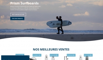 Prism Surfboards, le spécialiste des planches de surf de qualité supérieure et pas chères