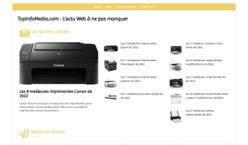 TopInfoMedia.com : actualités, informations et bons plans du web