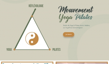 Mouvement Yoga Pilates, studio de yoga et Pilates à Avignon