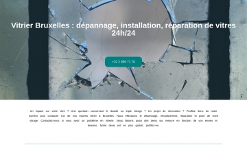 Vitrier Bruxelles : dépannage, installation et réparation de vitres