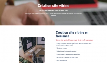 Valentin Bunel pour la conception de votre site vitrine