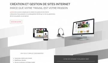 gestionnaire et créateur de sites Internet sur mesure