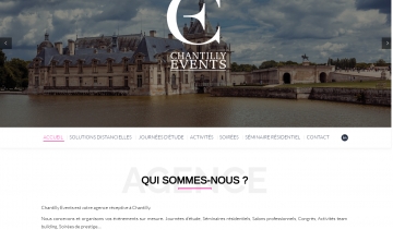 Chantilly Events, l'organisateur des événements d'entreprise