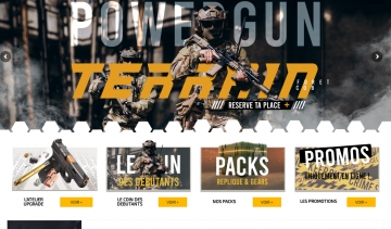 Power Gun, leader de la réservation de terrains pour airsoft