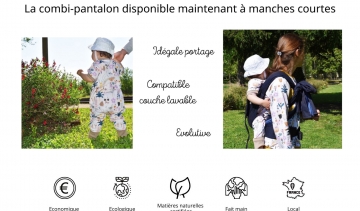 Chic & Culotté : créatrice de vêtements durables pour bébé et enfant