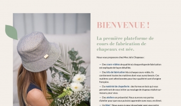 Des cours de confection de chapeau pour vous