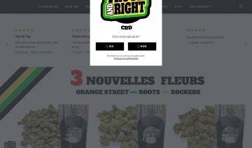 Truth and Right CBD, distributeur de produits dérivés du CBD