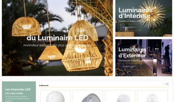 La référence du luminaire LED d’intérieur et d’extérieur