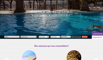 Airotel, un annuaire de campings 4 et 5 étoiles