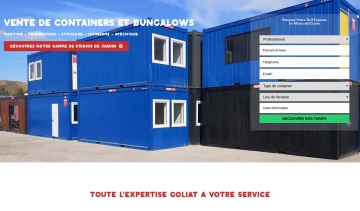 GOLIAT Containers, le N°1 du container neuf et d’occasion en France