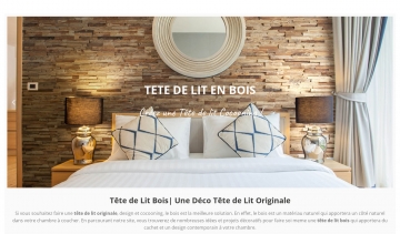 Tête de Lit Bois : fabriquer une tête de lit en bois