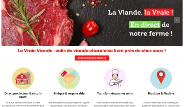 La Vraie Viande, un fournisseur de viande de bœuf charolaise pas comme les autres