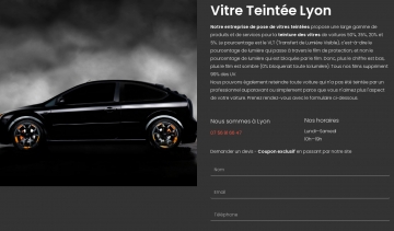 Allô Vitre Teintée : spécialiste de pose d’autocollants sur voitures à Lyon