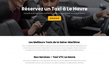 SOS Taxi Le Havre, la compagnie de taxi VTC à Le Havre