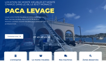 Paca Levage, votre location de monte-meubles