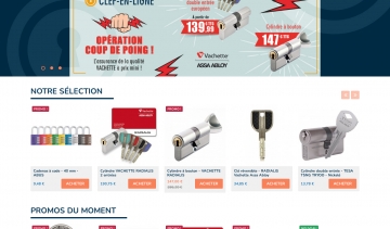 Clef en Ligne, boutique en ligne de clefs brevetées