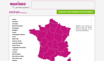 Wakineo - Petites annonces gratuites pour la France
