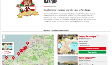 Découvrez 9 campings présentant les meilleurs avis au Pays basque 