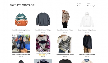 Mode Vintage, le spécialiste des sweats vintage en France