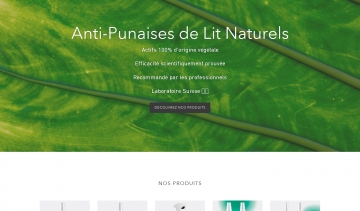 La marque de référence des produits naturels anti-punaises de lit