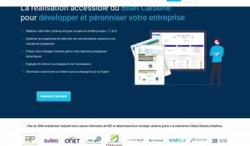 Global Climate Initiatives, le réalisateur de  bilan carbone