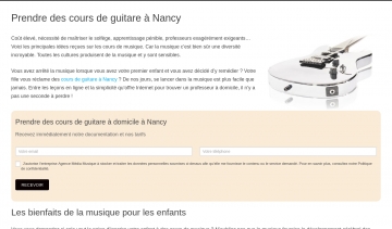 Cours de guitare Nancy, blog dédié à l’apprentissage de la guitare