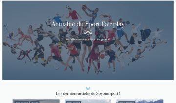 Soyons Sport : l’actualité du sport Fair Play et hors-norme
