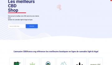 Annuaire des meilleurs sites pour acheter du CBD en France