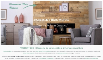 Parement Bois : fournisseur de revêtements muraux en bois