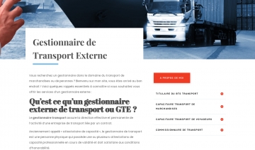 Yoann Labre, gestionnaire externe de transport en France