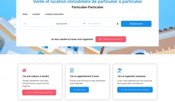 Particulier - Particulier, agence immobilière en France