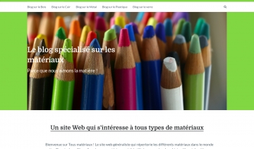 Tous Matériaux : le blog spécialisé sur les matériaux