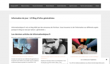 Information du Jour : le blog d’informations générales