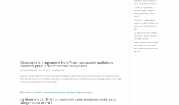 La meilleure plateforme dédiée à l’art du vivre mieux