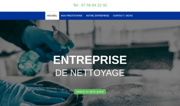 entreprise de nettoyage 