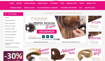 Divers Fashion, marque d'extensions cheveux 100% humains