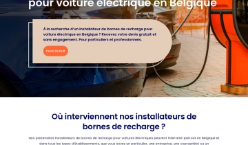 Installateur Borne de Recharge, site pour choisir les installateurs de borne de recharge pour voiture électrique