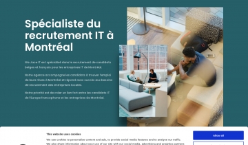 We Jace IT, agence de recrutement IT à Montréal