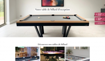 Billards Breton, votre fabricant de tables de billard d’exception depuis 1852