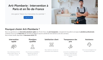 Arti-Plomberie, votre expert en plomberie à Paris