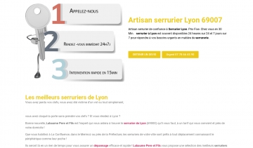Labaume Pere et Fils, devis gratuit de serrurerie à Lyon