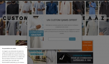 La référence des qamis sur mesure et customisables